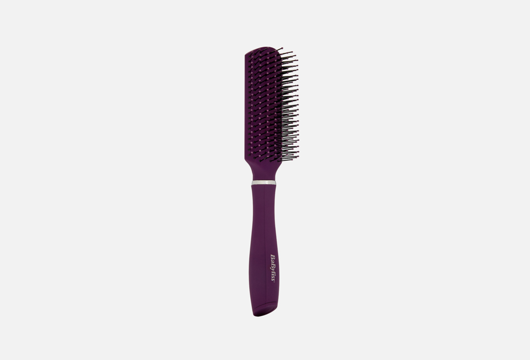 Изображение товара Расческа-щетка для волос Babyliss Accessories purple с мягкими зубцами для укладки и ухода