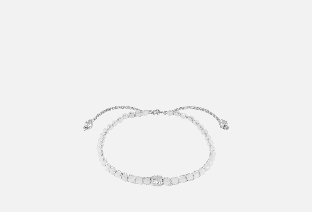 Изображение товара Браслет Samapura Jewelry Моно Лунный камень регулируемый из натуральных камней