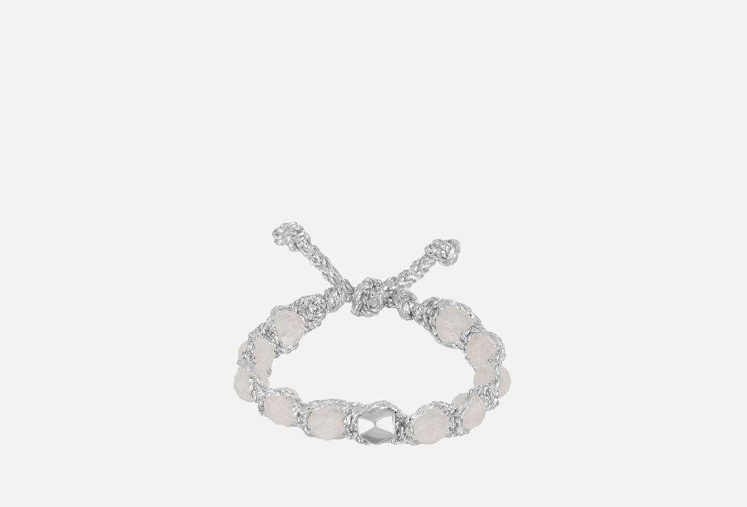 

Кольцо SAMAPURA JEWELRY, Лунный камень Серебряная нить ONESIZE мл