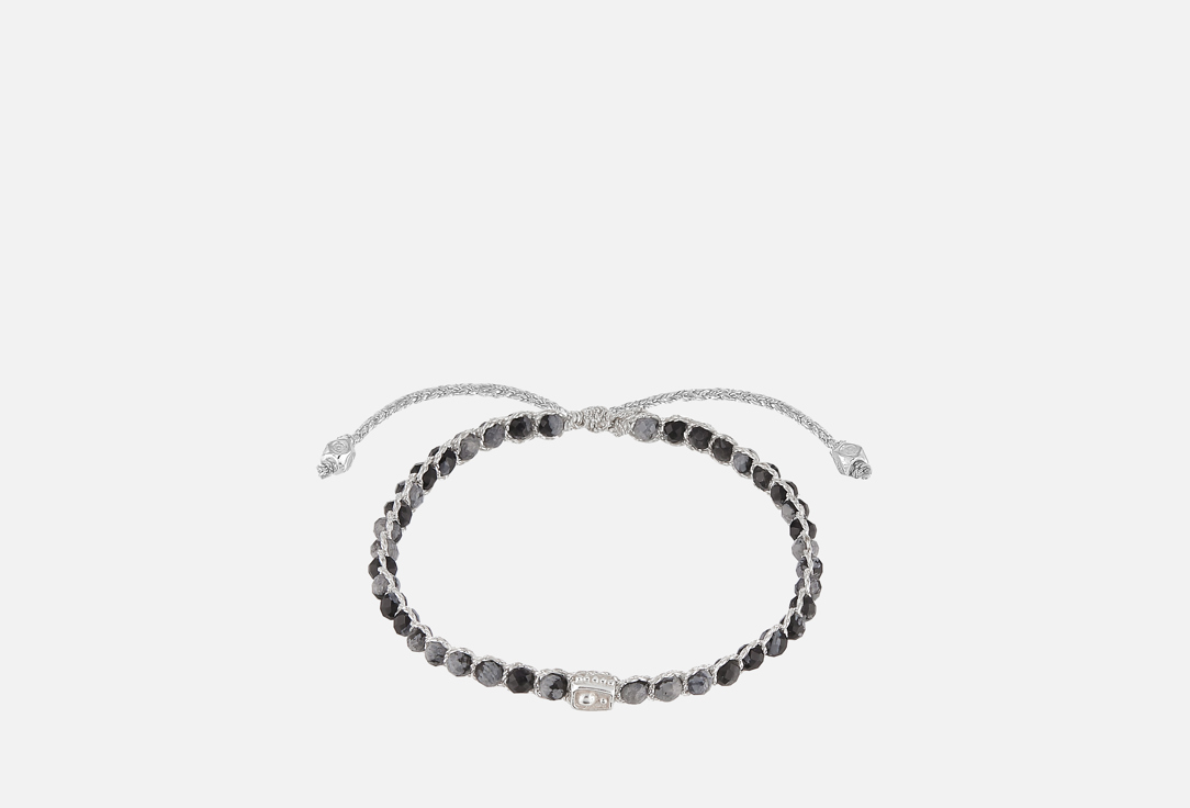 

Браслет SAMAPURA JEWELRY, Моно Обсидиант Снежинка 1 шт