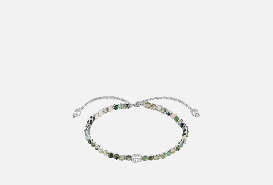 

Браслет SAMAPURA JEWELRY, Моно Моховый Агат 1 шт