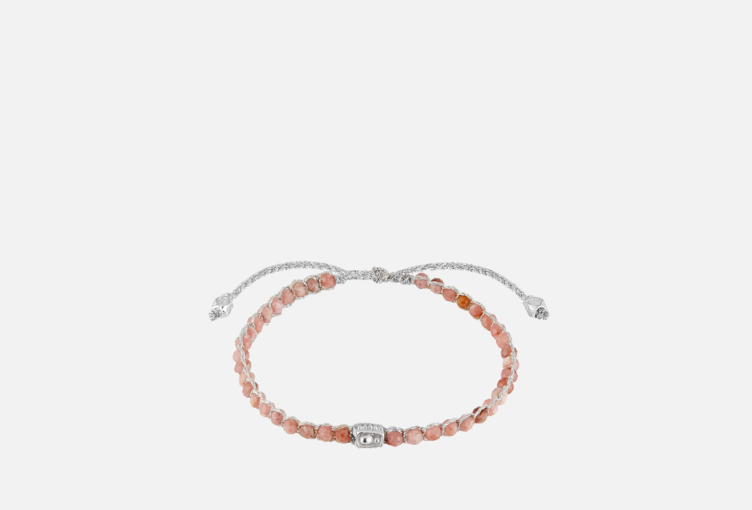 Изображение товара Браслет Samapura Jewelry с Родохрозитом и лабрадором женский регулируемый