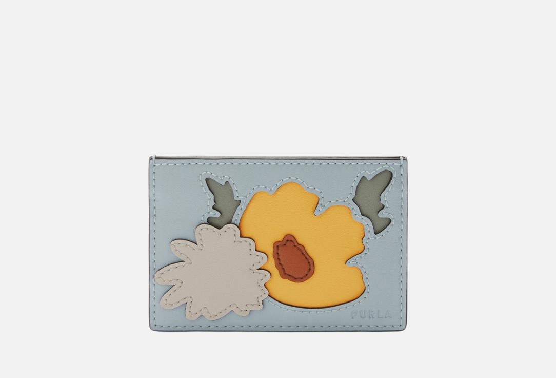 

Картхолдер кожаный FURLA, Голубой, ALLEGRA S CARD CASE