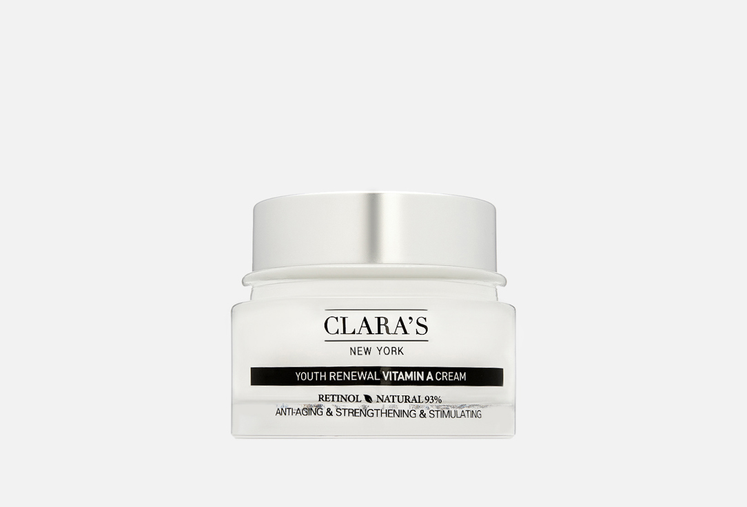 Изображение товара Крем для лица Claras New York Youth Renewal Vitamin A - Retinol
