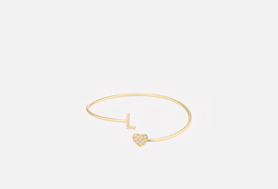 

Браслет AMOXY JEWELRY, Clou L heart gold 1 шт