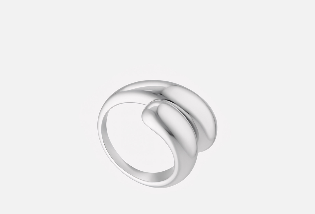 Кольцо AMOXY JEWELRY Базовое Boom silver 1 шт