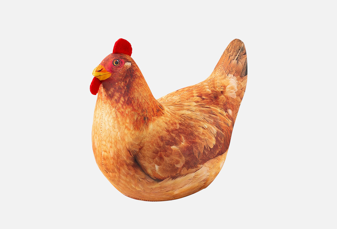 Изображение товара Мягкая игрушка БЛОПТОП Курица мемная эластичная с шуршащим наполнителем