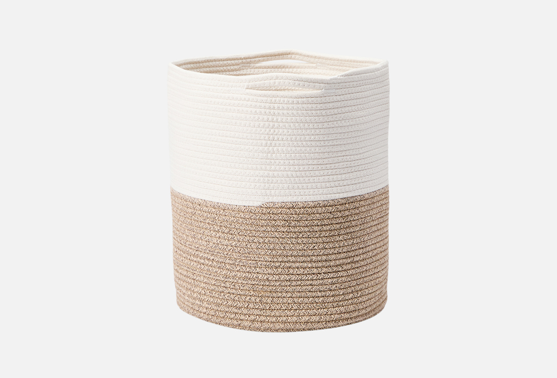 Изображение товара Корзина для белья Astera плетеная 35х40 см из хлопка