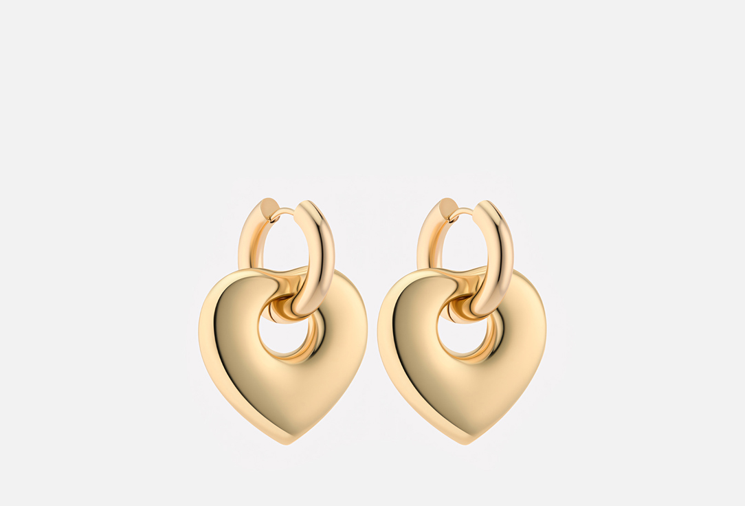 

Серьги PINS&JULS, About you gold 2 шт