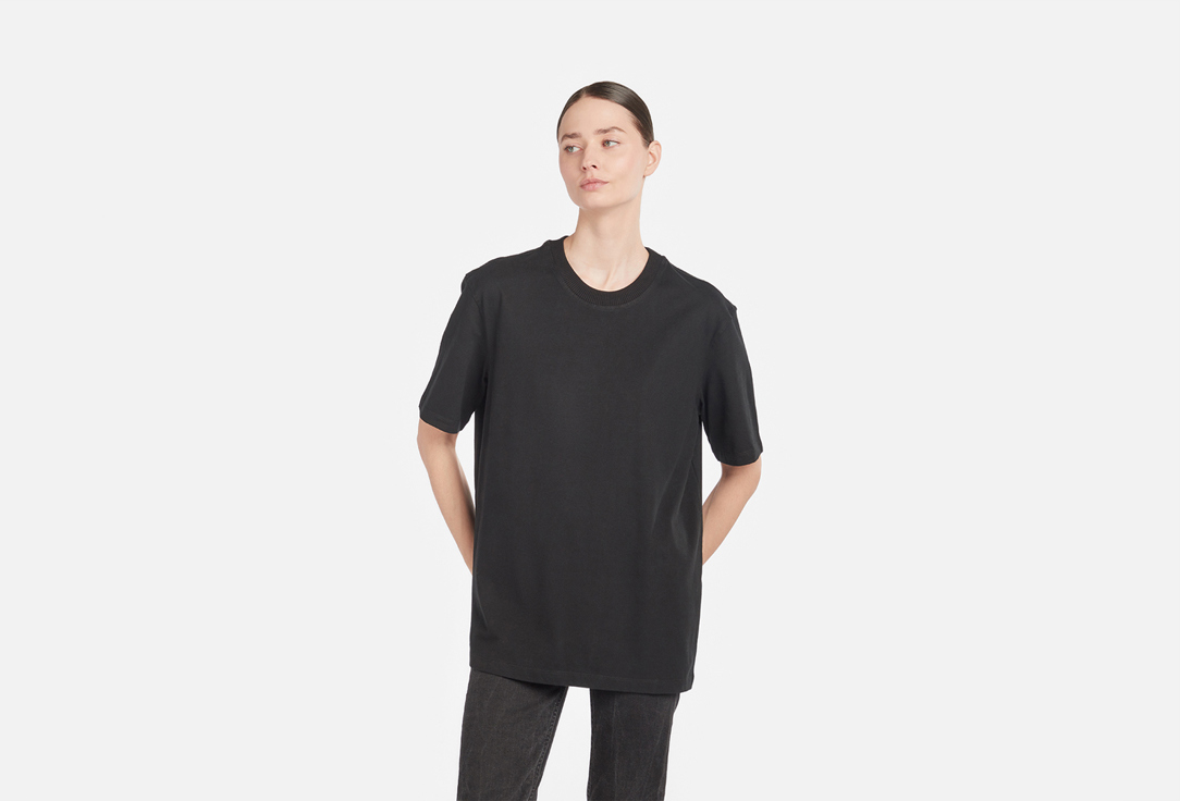 Изображение товара Футболка KChTZ FundamentalZ мужская и женская классика из хлопка эластана лето