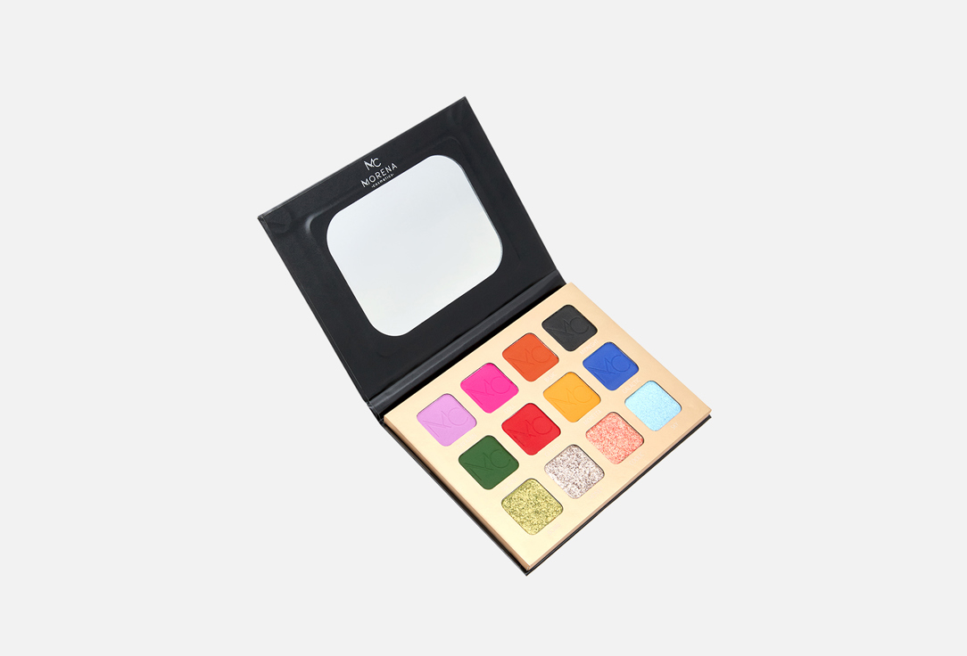 Изображение товара Тени для век Morena Cosmetics Палетка Цветная 02