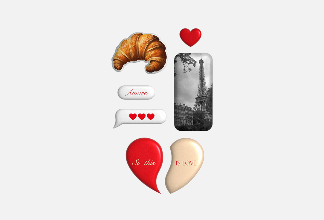 

3D стикеры CAPSULAR, Париж 7 шт