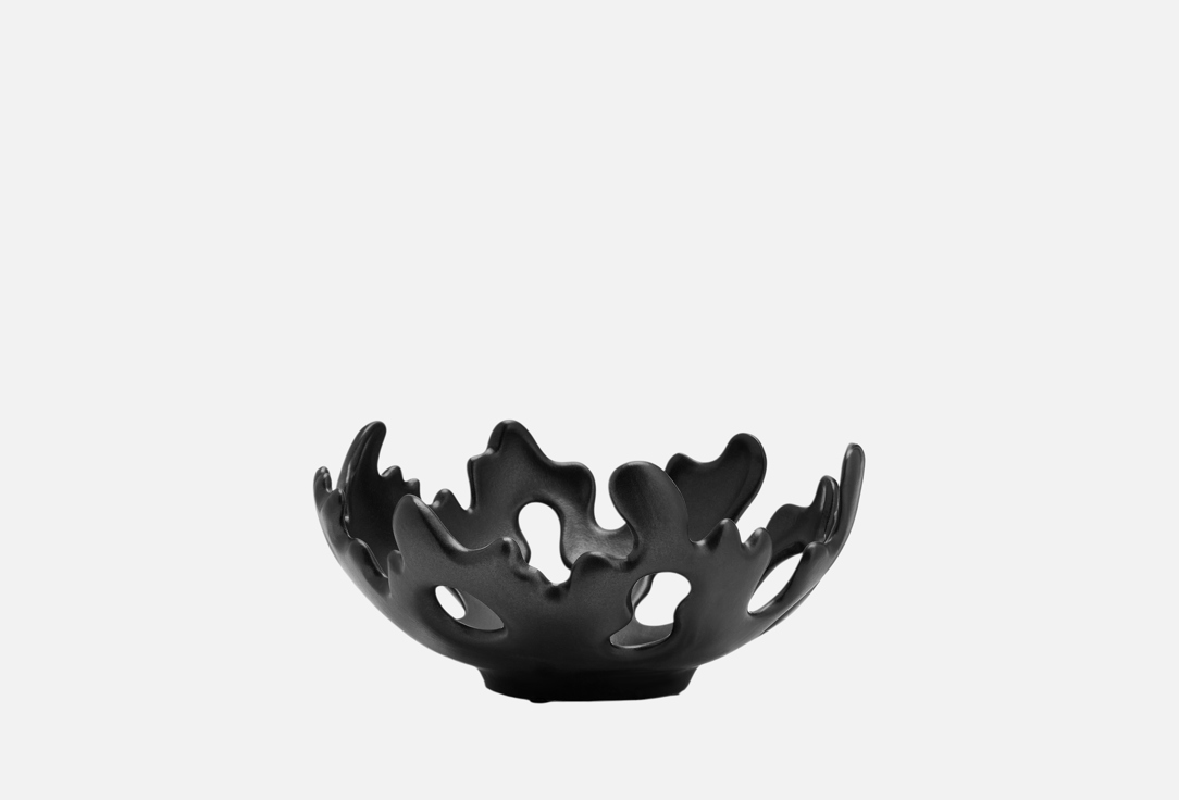 

Чаша CERAMUM, Черный, Большой, коралл, черный 1 шт