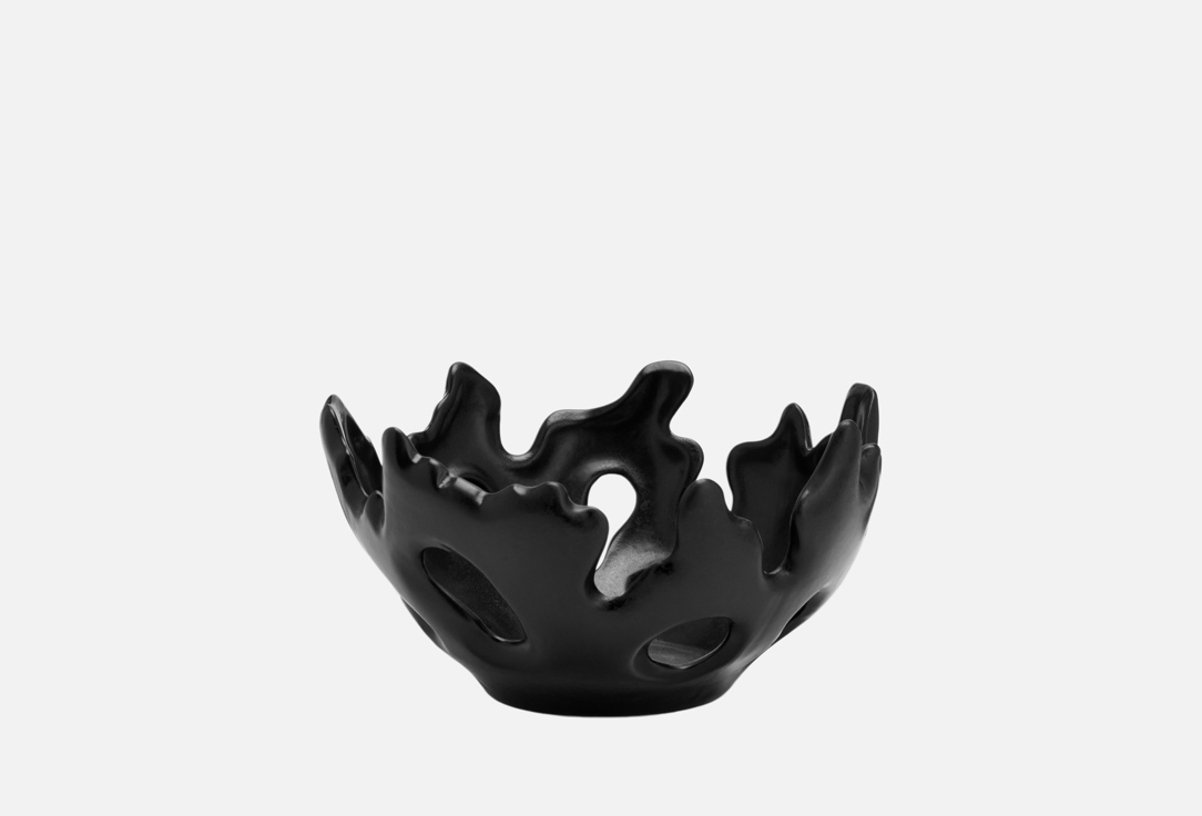 

Чаша CERAMUM, Черный, Коралл, малый, черное 1 шт