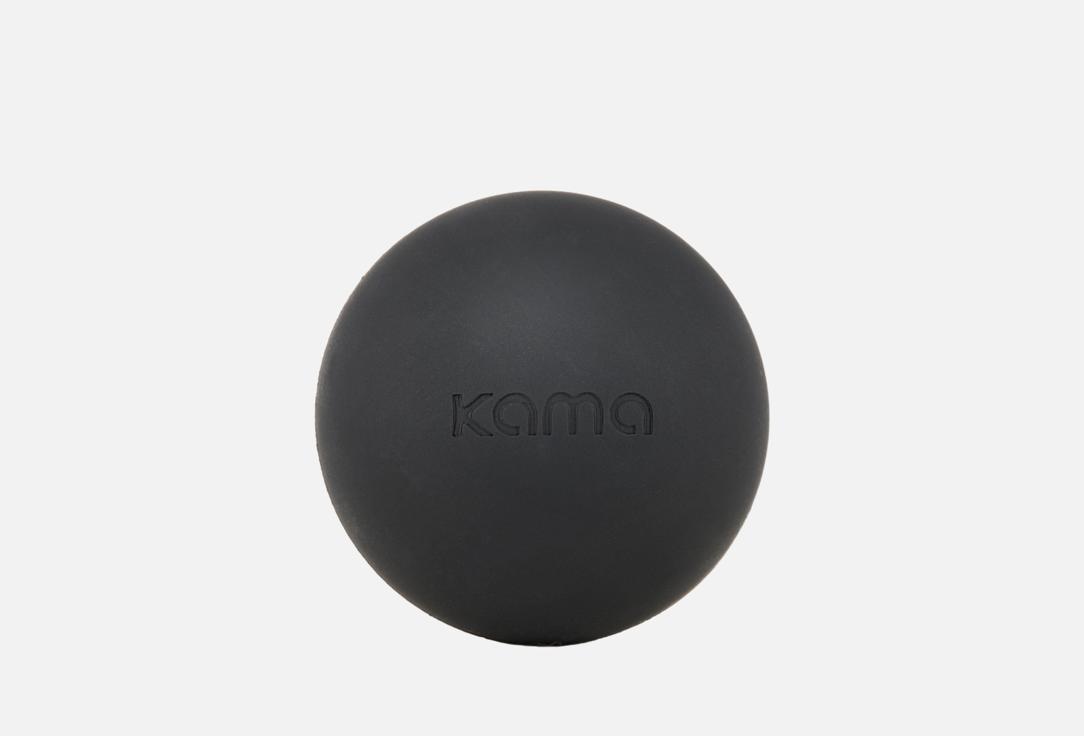 Изображение товара Массажный мяч Kama black для миофасциального релиза и фитнеса 6,3 см