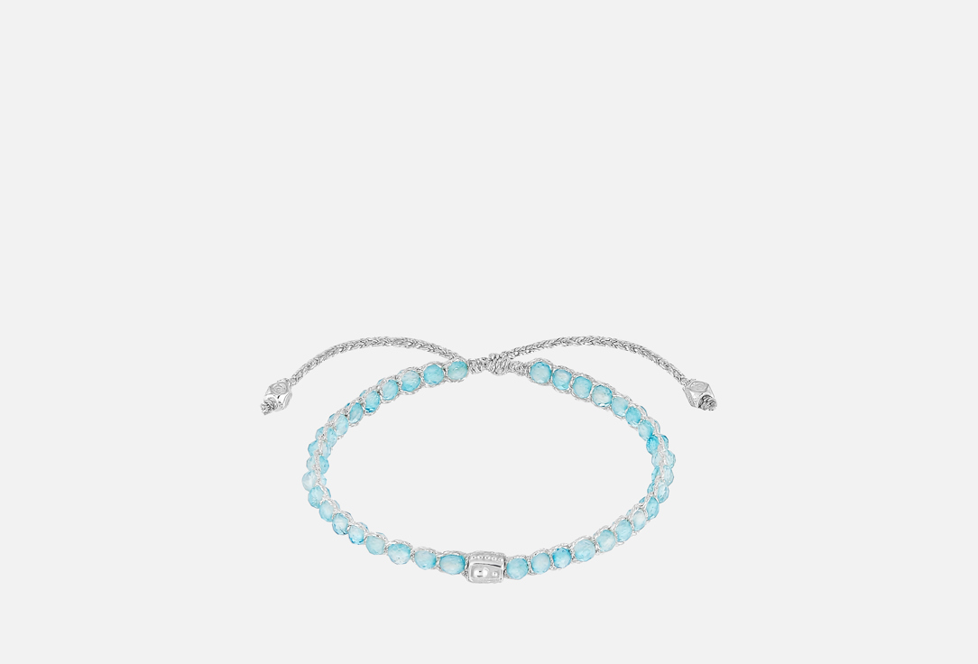 

Браслет SAMAPURA JEWELRY, Моно Голубой Топаз 1 шт