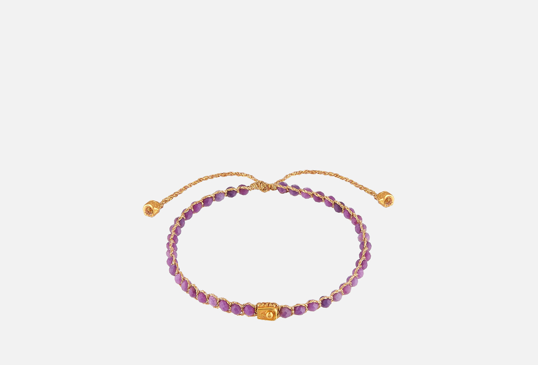 

Браслет SAMAPURA JEWELRY, Моно Чароит золото 1 шт