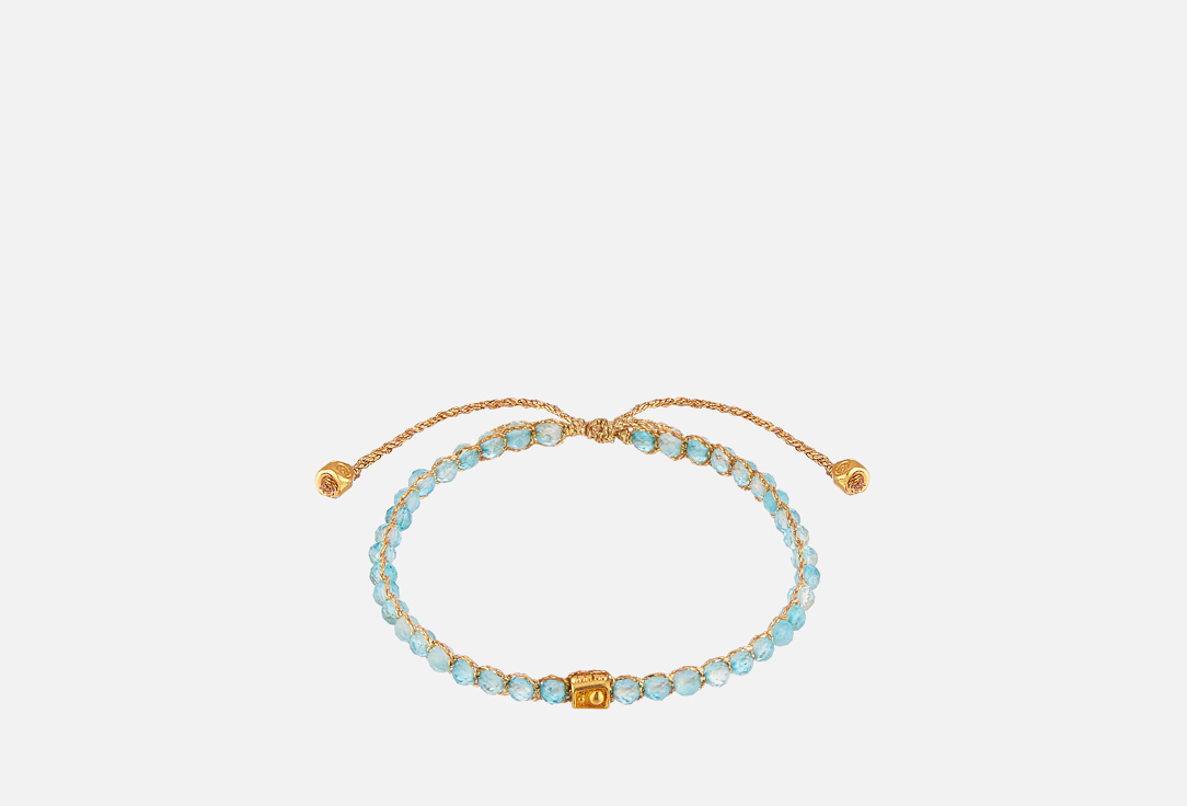 

Браслет SAMAPURA JEWELRY, Моно Голубой топаз 1 шт