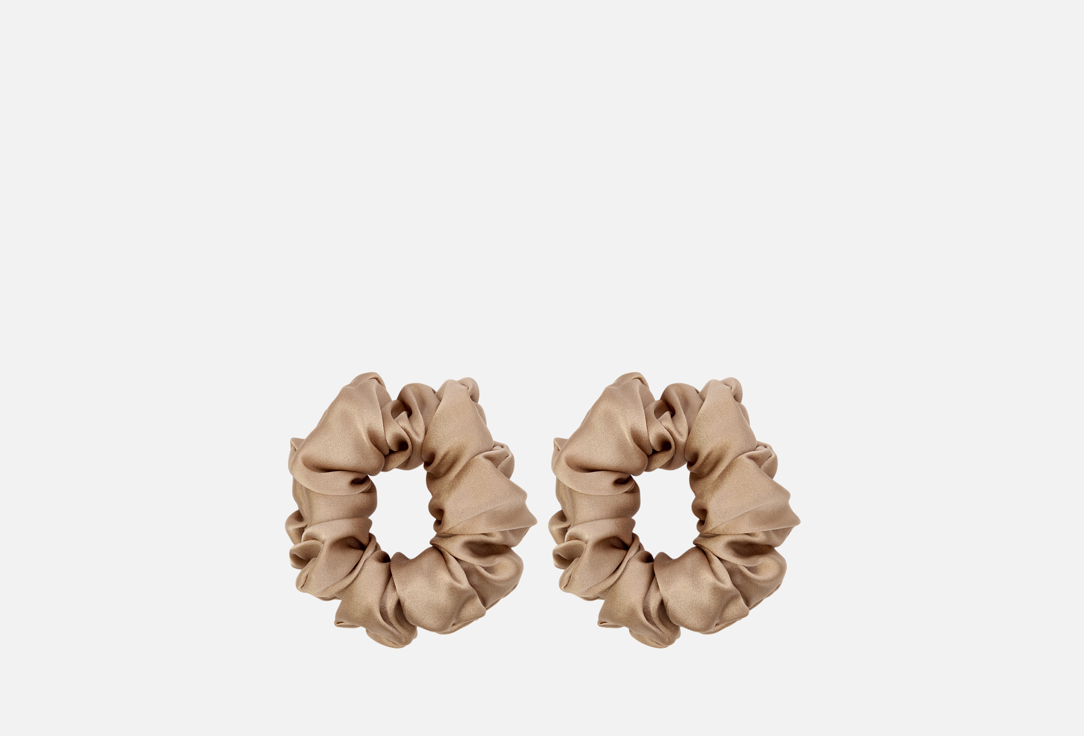 Изображение товара Набор шелковых резинок для волос k∙k ваниль натуральный шелк для женщин