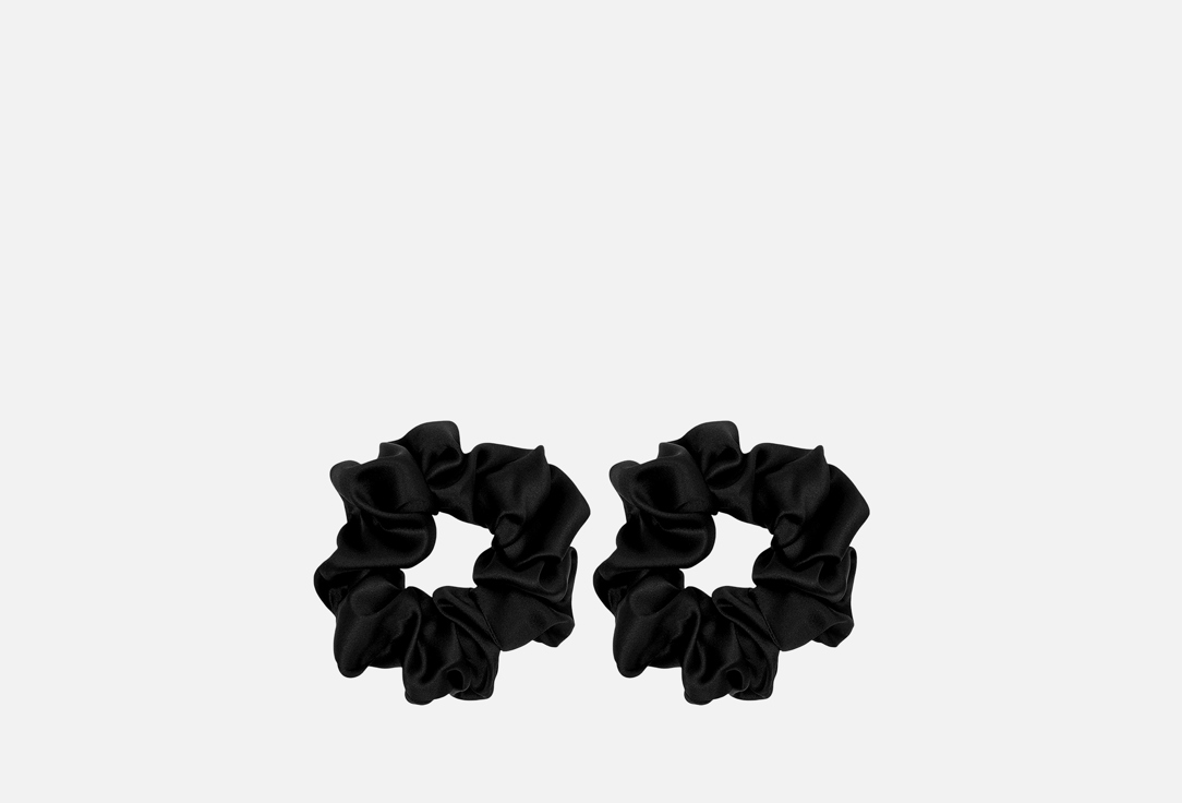 Изображение товара Набор шелковых резинок для волос k∙k чёрный