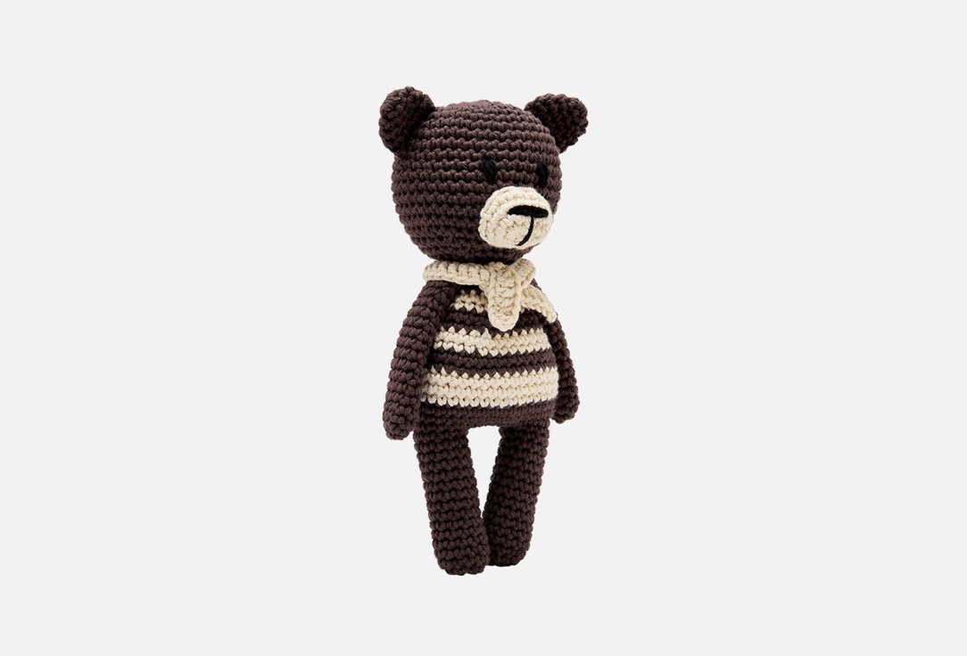 Изображение товара Игрушка-погремушка Oregano Mama Мишка в коричневом