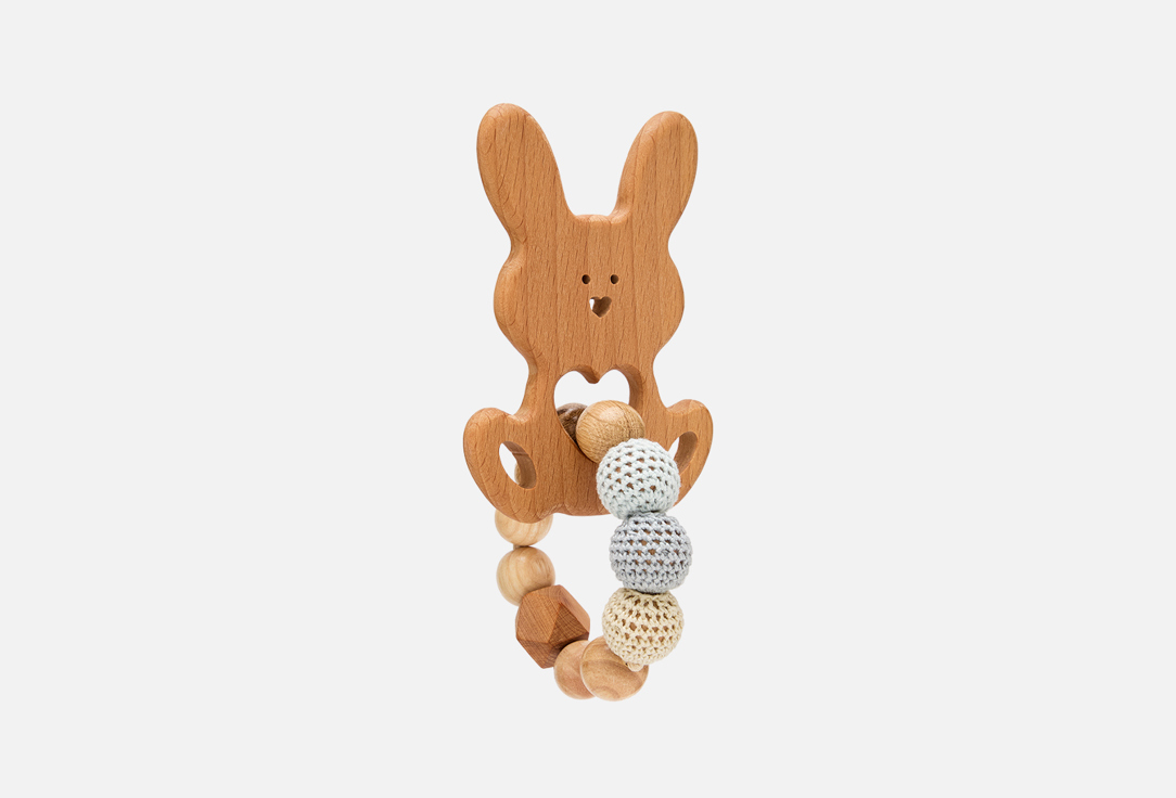 Изображение товара Прорезыватель для зубов Oregano Mama Зайчик в сером