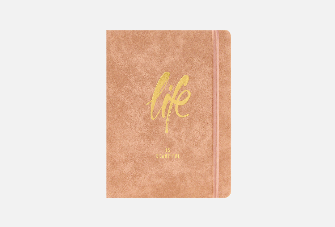 Изображение товара Ежедневник LOREX CHIC недатированный из искусственной кожи А5 с золотым срезом