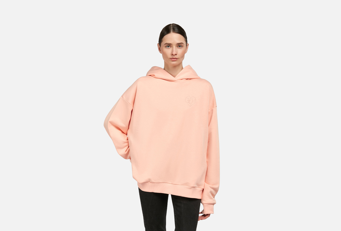 

Худи без начеса ATMOSPHERE BY EVE FASHIONBAR, Оранжевый, Forever yours OS мл