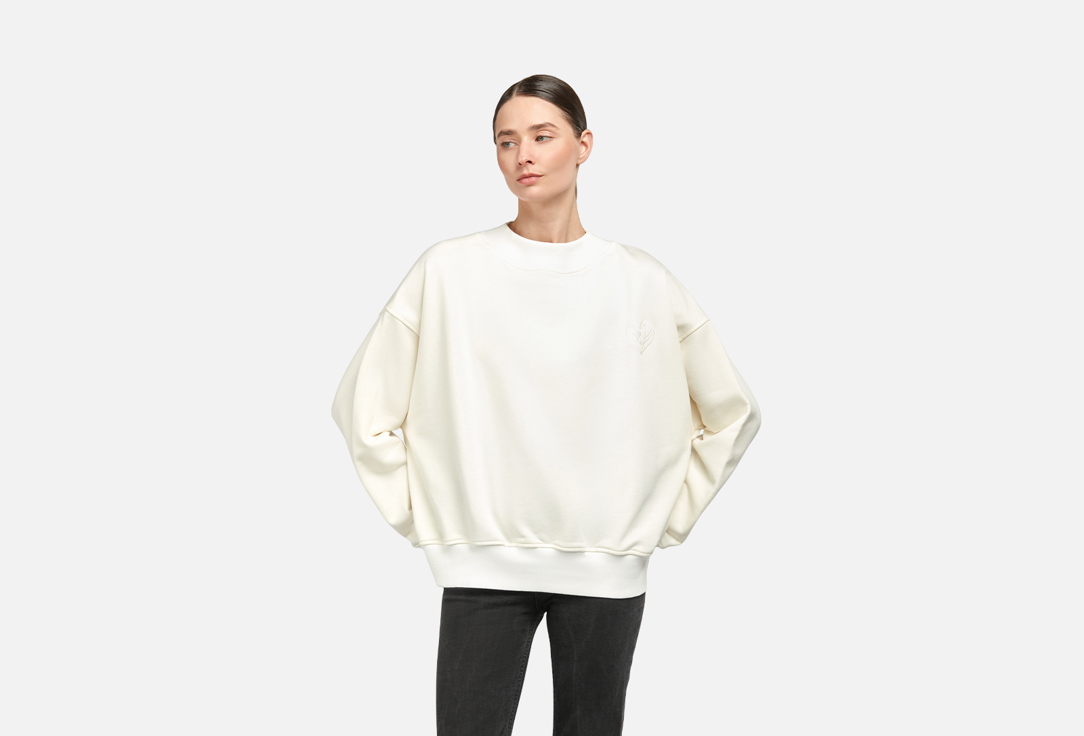 

Свитшот без начеса ATMOSPHERE BY EVE FASHIONBAR, Желтый, One day escape OS мл