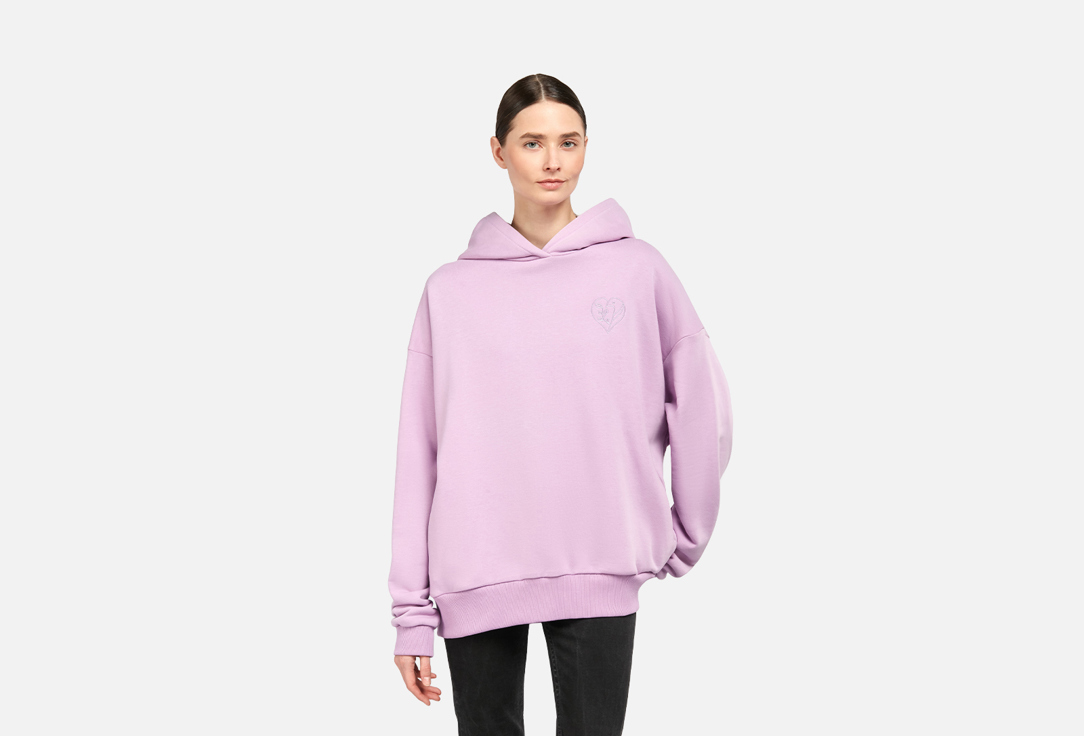 

Худи без начеса ATMOSPHERE BY EVE FASHIONBAR, Фиолетовый, Fields of provance OS мл