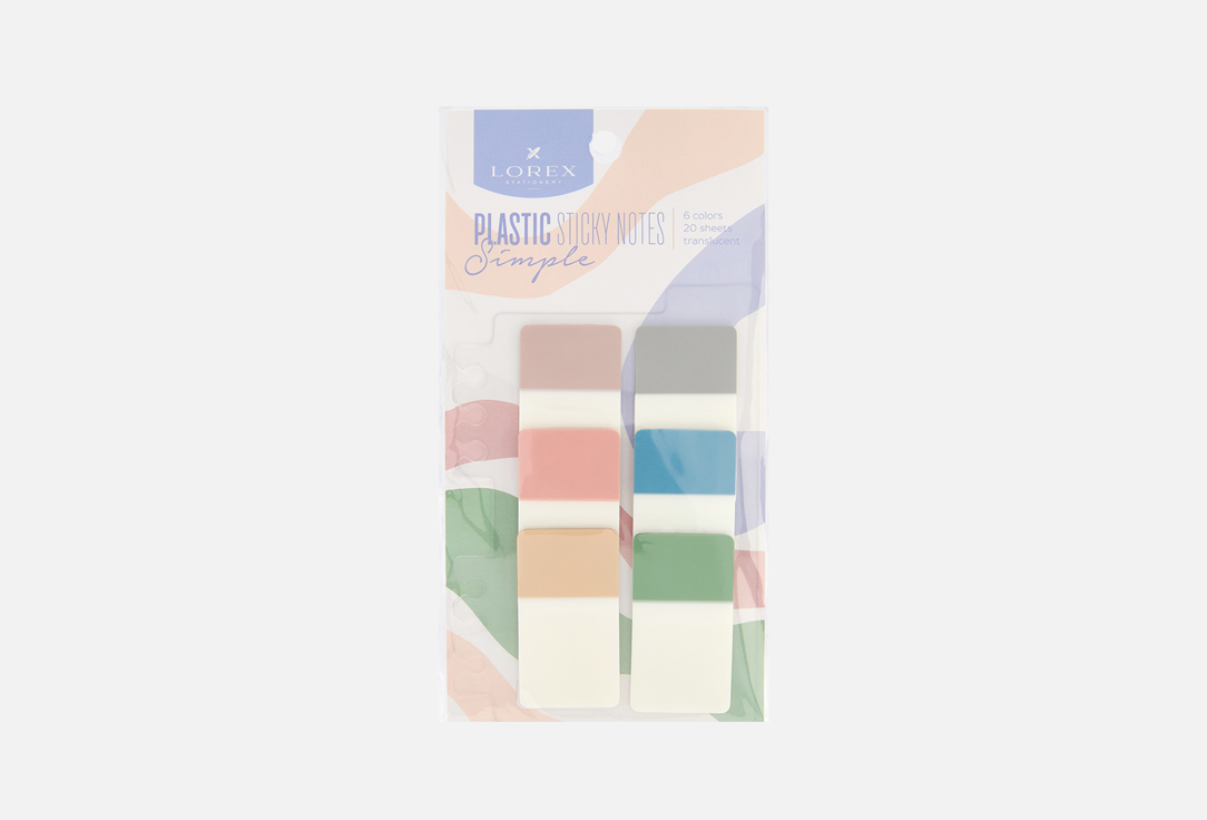 

Закладки LOREX, PLASTIC SIMPLE 1 шт