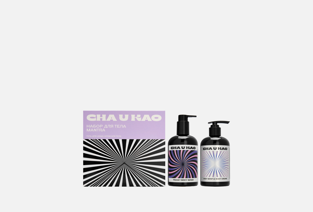 Изображение товара Набор для ухода за телом Cha U Kao MANTRA гель и крем для увлажнения и защиты кожи