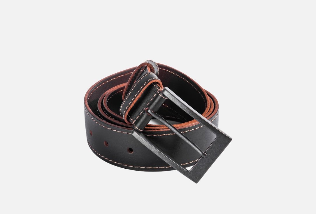 Изображение товара Ремень Askent Черный, с контрастным срезом