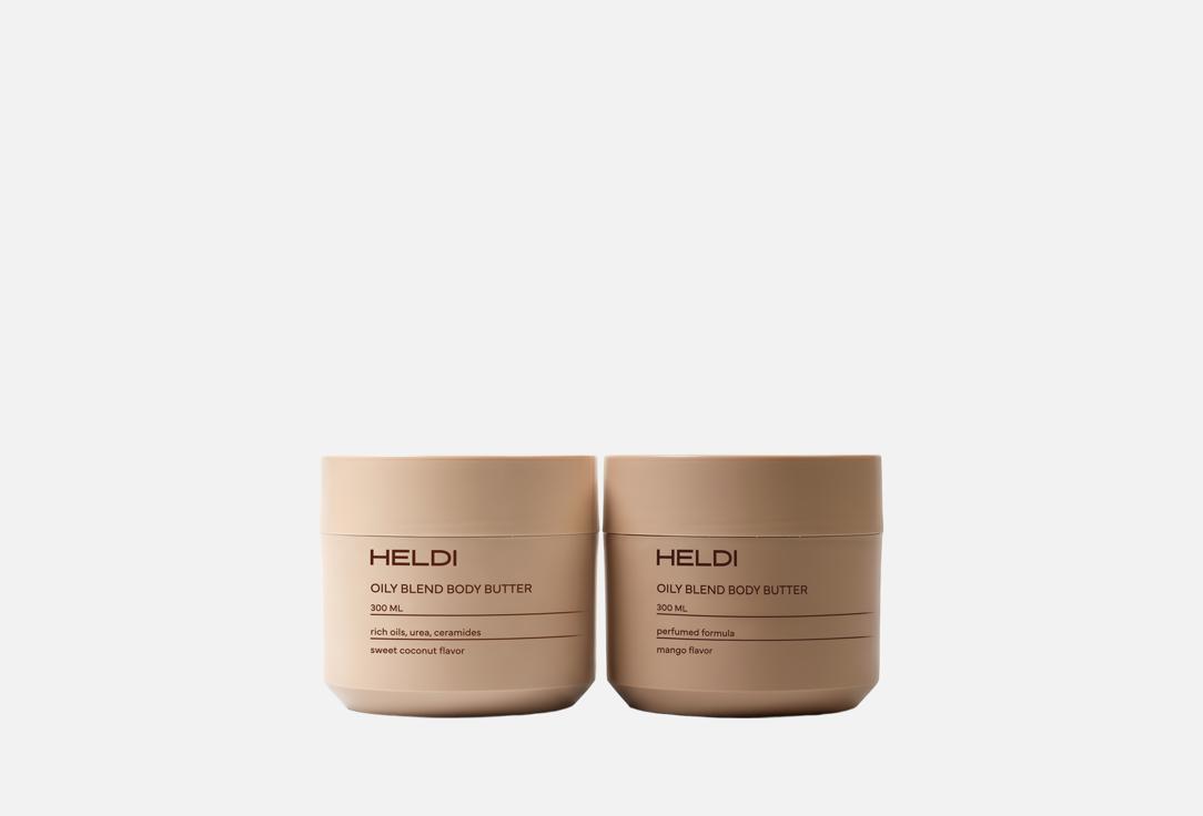

Набор кремов для тела HELDI, Mango flavour & sweet coconut flavour 2 шт