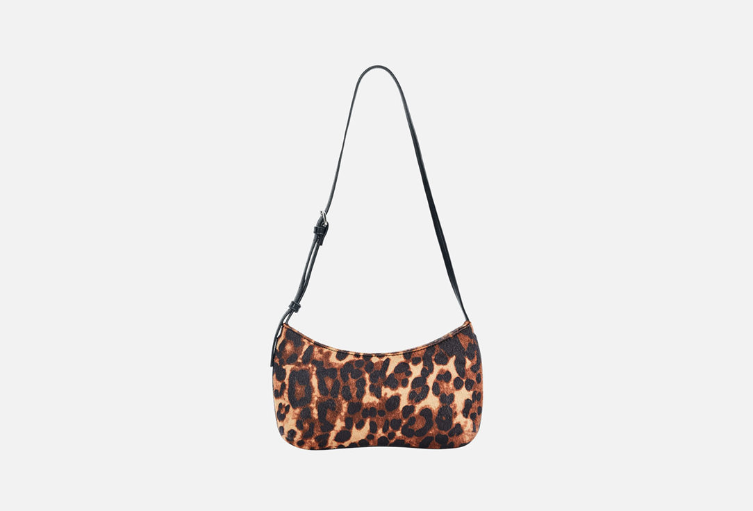 Изображение товара Стильная женская сумка-багет из эко-кожи и искусственного меха Lera Nena Unreal 15937