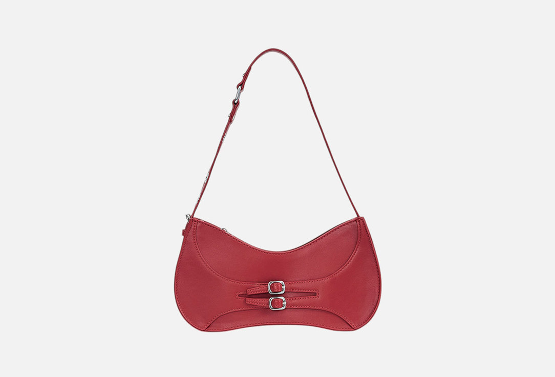 Изображение товара Стильная женская сумка-багет из эко-кожи Lera Nena Unreal 14703 красная