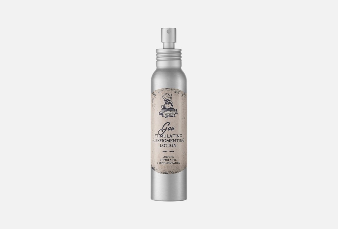 

Репигментирующий лосьон для роста волос THE INGLORIOUS MARINER, GOA Stimulating And Repigmenting Lotion 100 мл