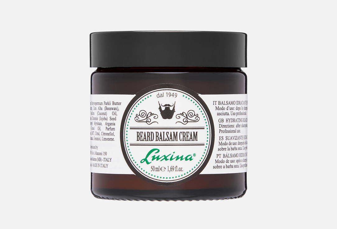 Изображение товара Бальзам для бороды Luxina Beard Balsam Cream для мужчин 50 мл уход увлажнение питаниe