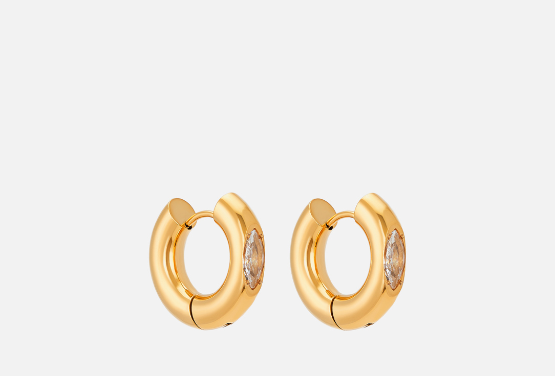 

Серьги VIAMORE, Carlie Hoops gold 2 шт