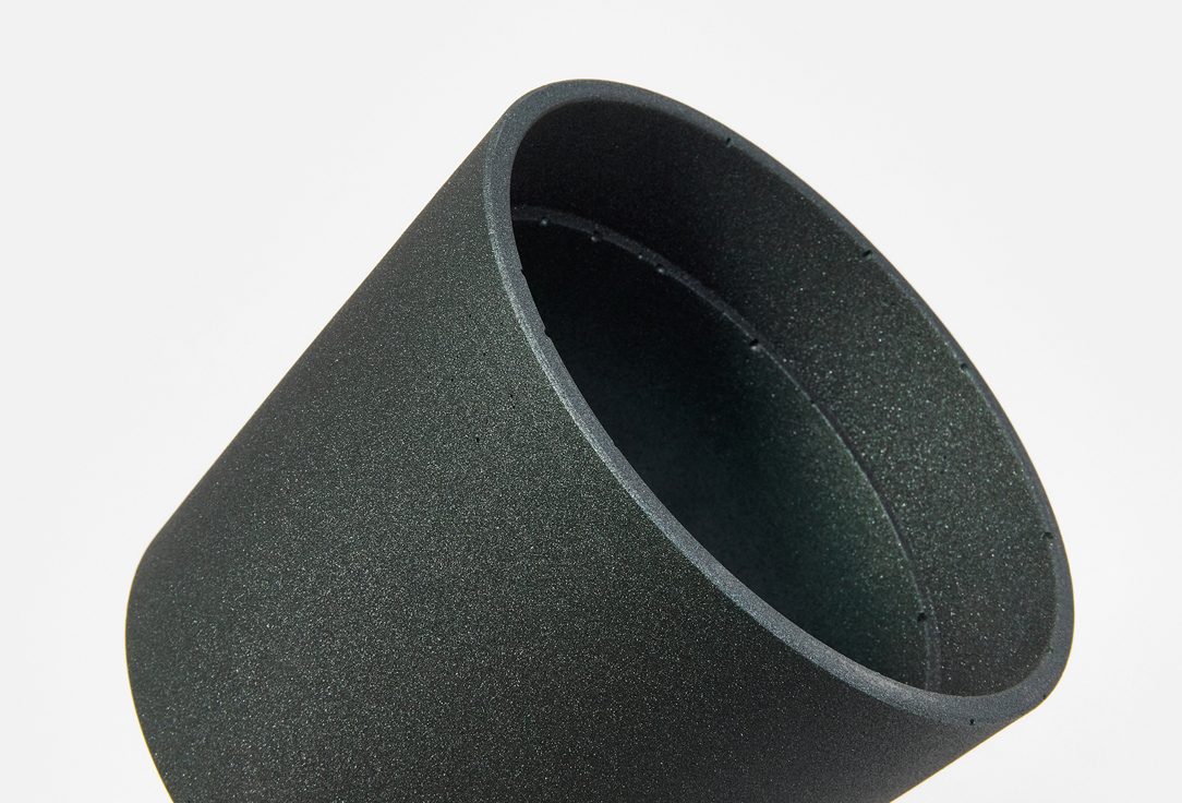 

Кашпо KOMPOZIT, Белый, Флок, белый 1 шт