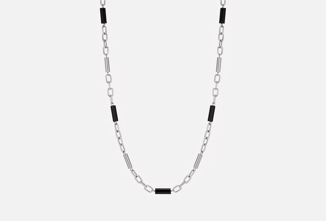 Изображение товара Колье Koshika с агатом и гематитом в стиле стимпанк для женщин 45 см