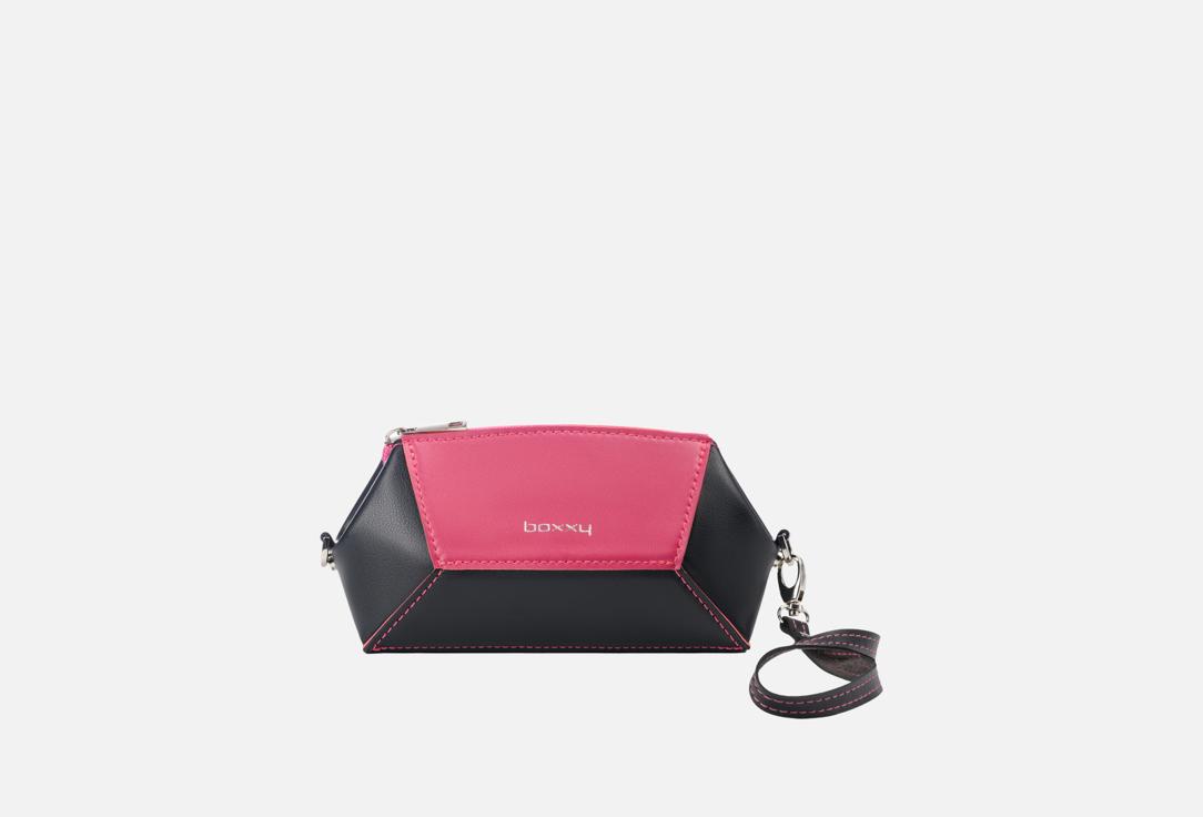 Изображение товара Косметичка Boxxy черно-розовая