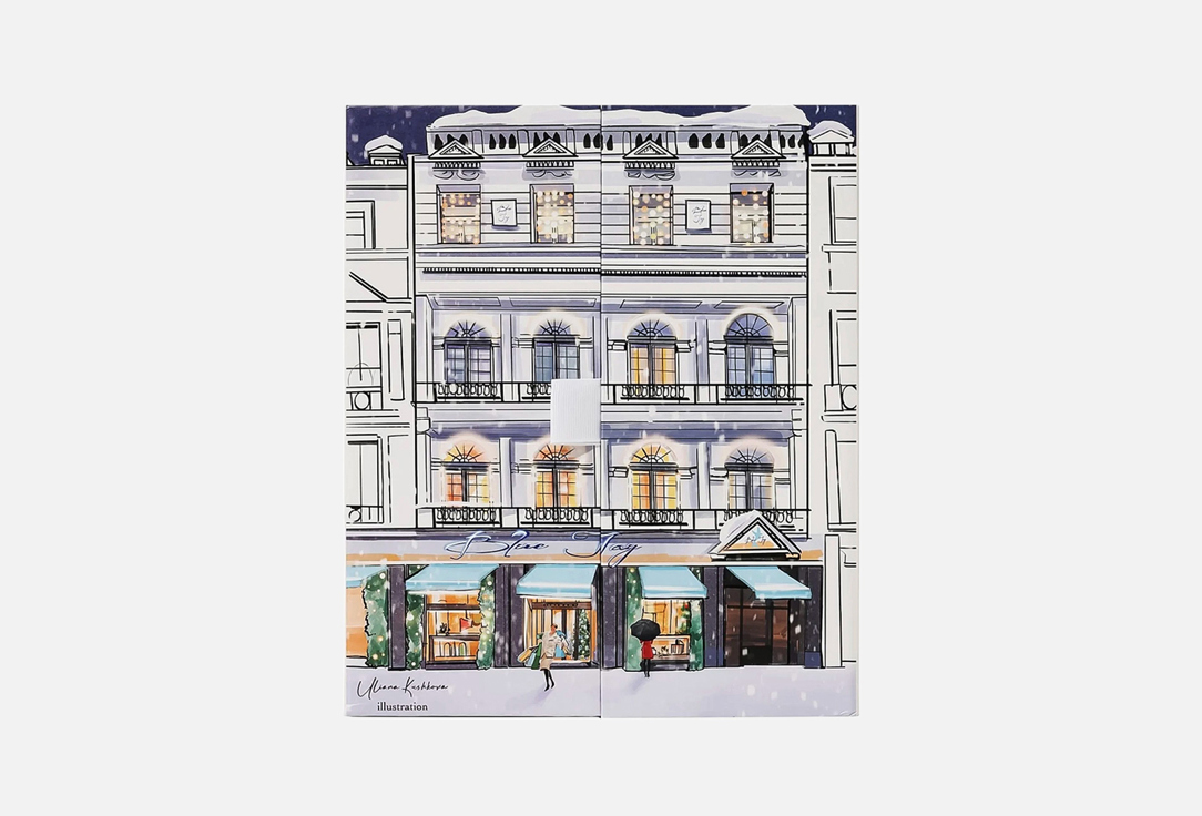 Изображение товара Набор украшений с адвент-календарем и свечой Bluejay Advent Calendar