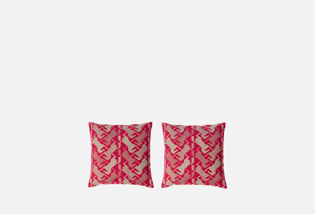 Изображение товара Комплект декоративных подушек Chistetika Cosy Marsala, 40х40 см