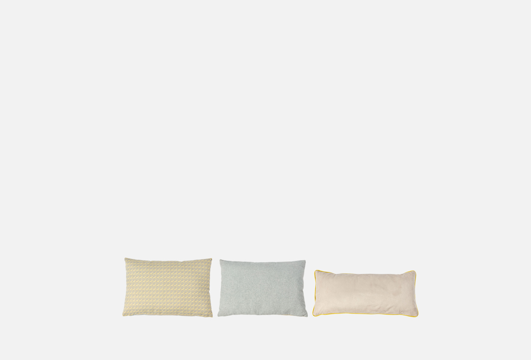 

Комплект декоративных подушек CHISTETIKA, Мультиколор, Season Grey, 60х40, 70х30 3 шт