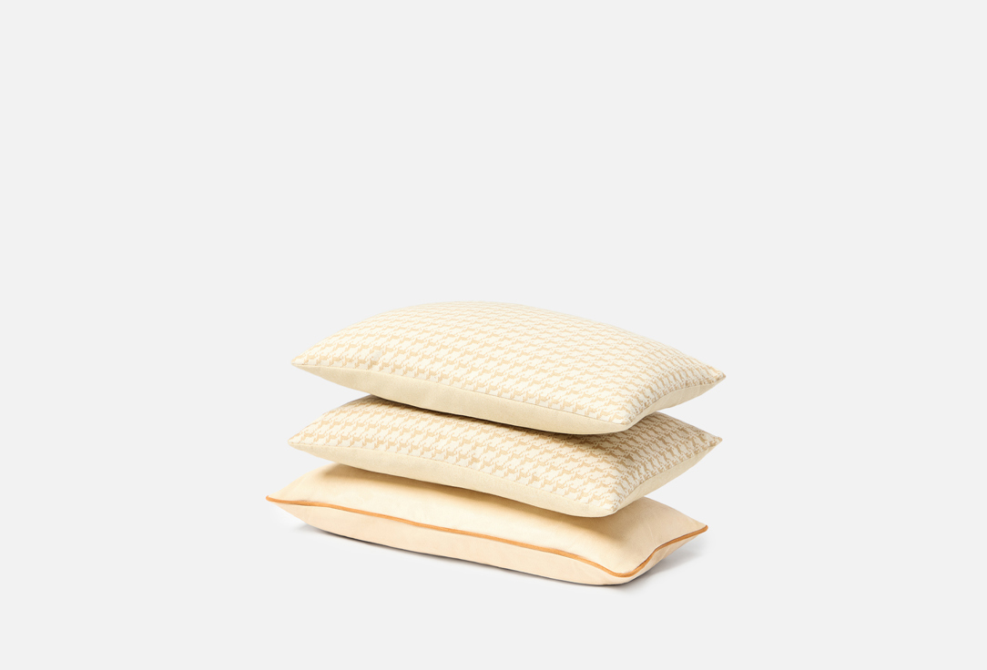 

Комплект декоративных подушек CHISTETIKA, Бежевый, Season Beige, 60х40, 70х30 3 шт