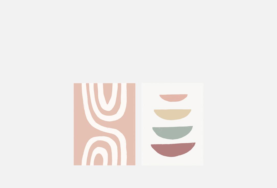 Изображение товара набор постеров OTS HOME Абстракция