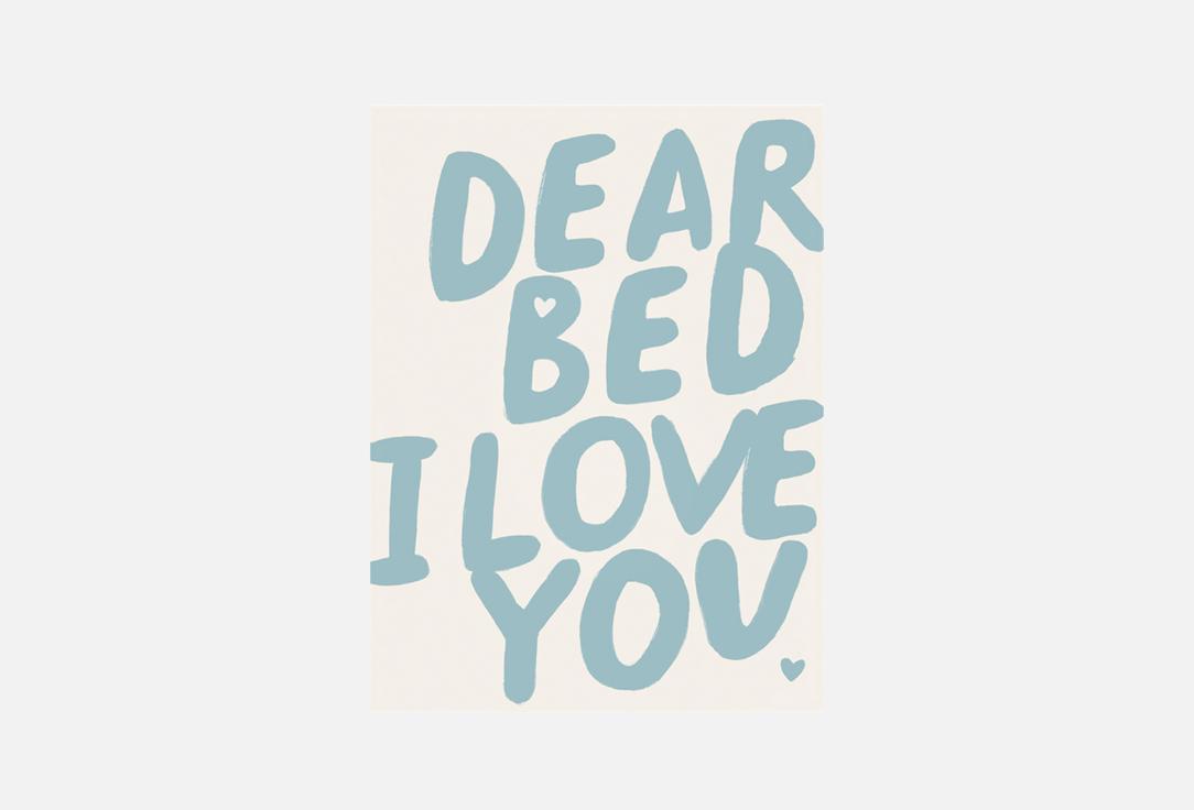 

Постер OTS HOME, Мультиколор, DEAR BED, 30х40 см 1 шт