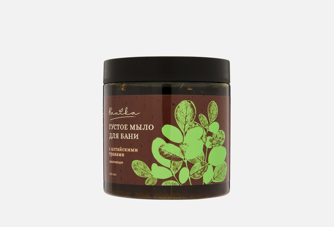 Изображение товара Густое натуральное мыло для тела Banika altai herbs 500 мл с травами