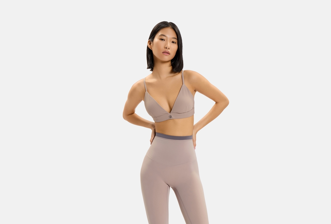 Изображение товара Топ-бра в рубчик GROOVY Beige